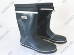 Sailing Boots Size 44 Rubber Long Leg Tie-top