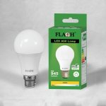 Flash LED A60 9W Lamp Opal B22 3000K E BA-A609 9B3