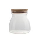 SK-7128 STORAGE Jar 600ML Bamboo
