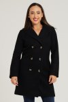 Tiffany Midaxi Length Melton Winter Coat