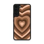 Custom Printed Tpu Cases - Samsung Galaxy S22 5G & 39 Brown Heart& 39 By