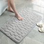 1PC Ultra Absorbent Bath Mat Non-slip Bathroom Rug 25D High Density Foam Super Soft Luxury Bath Carpet For Bathtub Shower Bathroom Accessories Home Decor