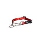 Rogz Utility Dog Collar Control Chain - Red