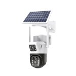 Dual Lens Solar Wifi Camera