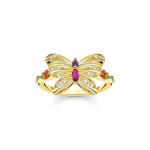 Ring Butterfly Gold - 56