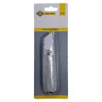 Utility Knife With Fixed Blade Silver 14CM