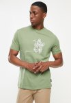 Ben Sherman Linear Cruise Tee - Pale Khaki