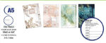 A5 Page-a-day Padded – Printed Caselinning Gloss matt Laminated Elastic Band – 433391