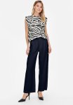 Jacqueline De Yong Tomika High Waist Wide Pant - Sky Captain