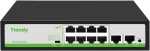 TC-P3S010 SPEC:H 0820 AT 90 Tiandy 8 Port Poe Switch 8X 10 100 Mbps Poe Ports 2X 10 100 1000 Mbps RJ45 Ports 5.6