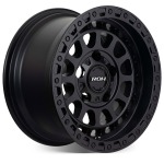 Roh Assault Matt Black Wheel Set 17X9- 12 6 139.7 For