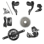 Red Axs Quarq E1 Road Groupset 2X12 Speed
