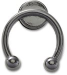Horseshoe Piercing Jibbitz - Multi Osfa