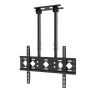 Extra Support Ceiling Tv Mount With Dual Poles For 40-85 Inch Tvs