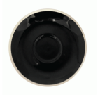 Style Saucer Nova Style Black Saucer 14CM - For 160ML Cup Set Of 6