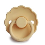 Daisy Latex Pacifier - Pale Daffodil Size 2