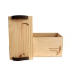 Bread Bin Cutting Board Leather Detail 2-IN-1 2 Tim 1:12