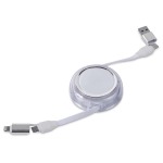 Swiss Luanda 4-IN-1 Retractable Fast Charge 240W Pd Cable