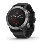 Garmin Fenix 6 - Silver With Black Band