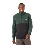 First Ascent Men's Core Fleece Colourblock 1 4 Zip Top