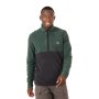 First Ascent Men's Core Fleece Colourblock 1/4 Zip Top