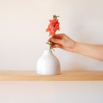 Cala Vase - White - 11CM Height