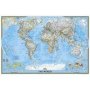 World Classic Poster Size Laminated - Wall Maps World   Sheet Map 2018TH Ed.