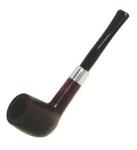 Wood Oldman Smoking Pipe No Filter