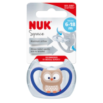 Nuk Silicone Space Soother 6-18 Months Blue Owl