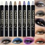 16-COLOR Shimmery Eyeshadow Stick Set - Waterproof Long-lasting Eyeshadow Pencil With Mix-tone Palette Pearlescent Glitter Eye M