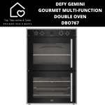 Defy Gemini Gourmet Multi-function Double Oven - DBO767