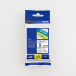 Brother TZE-221 P-touch Label Tape 9MM 0.35" Black On White