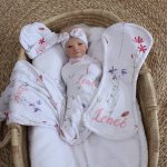 Wrap Set Swaddle Set Dash Of Wild Flowers Set
