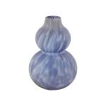 24CM Frosted Vase Powder Blue