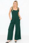 Toni Wide Leg Sleeveless Jumpsuit With Pockets