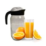 Qlux Glass Oil Pitcher Jug 1L - Cream