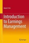 Introduction To Earnings Management Hardcover 1ST Ed. 2018
