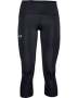 Women's Ua Fly Fast 2.0 Heatgear Crop - Black / Black / Reflective / XS