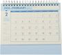 Desktop Calendar Medium Lake Blue Monthly Desk Calendar For Office