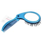 Basics Brush With Mirror Blue