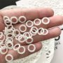 100PCS Assorted Flat Back Pearls & Rhinestones - Round Starfish Bowknot Rose Designs For Diy Jewelry Making