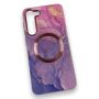 Magsafe Water Colour Case For Samsung Galaxy S23 PLUS/S23 Ultra - Purple/pink