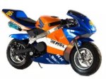 50CC 2 Stroke 46 Rossi Cag Model Pocketbike Ages 4-13 Years +