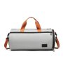 Large-capacity Dry And Wet Separation Waterproof Gym Bag Handheld Casual Yoga Bag Color: 9921 Gray