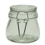 6PACK Cliptop Jam Jar 8X7 Cm 160 Ml HM17878