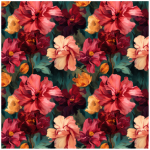 Bloom Scatter Cushion Or Cushion Cover Impression Pink