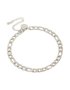 Mens Waterproof Stainless Steel Figaro Chain Bracelet
