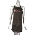 Apron Black With Pink Love Design