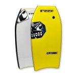 41 Cosmic Body Board With Coil Leash