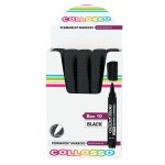 Permanent Markers Black - Box Of 10
